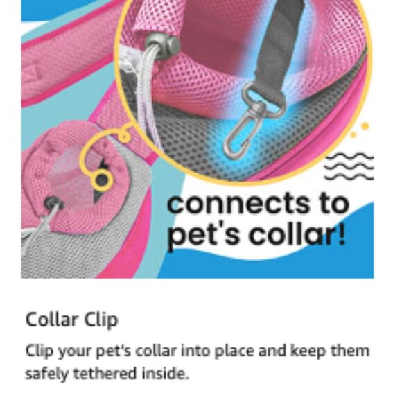 NWOT Pink Pet Sling Carrier - Picture 12 of 16